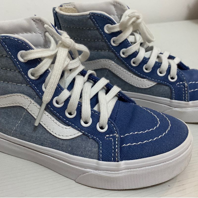 Tenis vans solado alto original sale