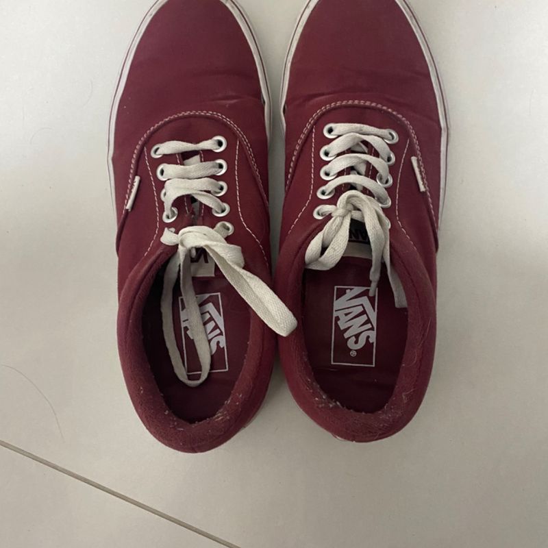 Tenis sales vans marsala