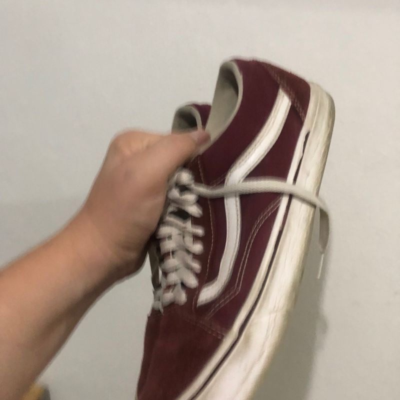 Tenis sales vans marsala