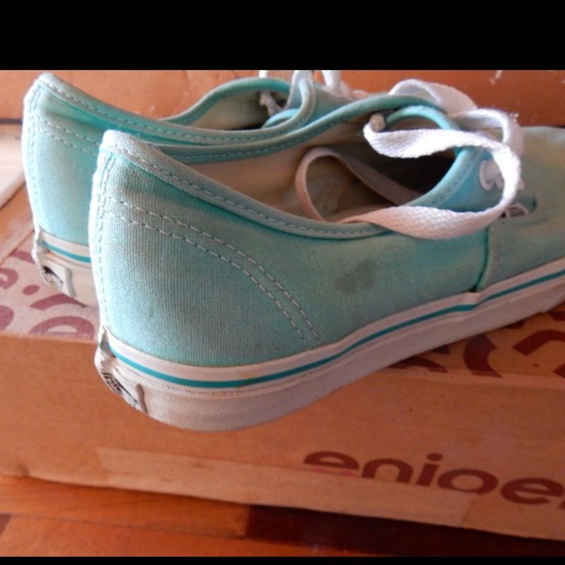 vans authentic verde acqua