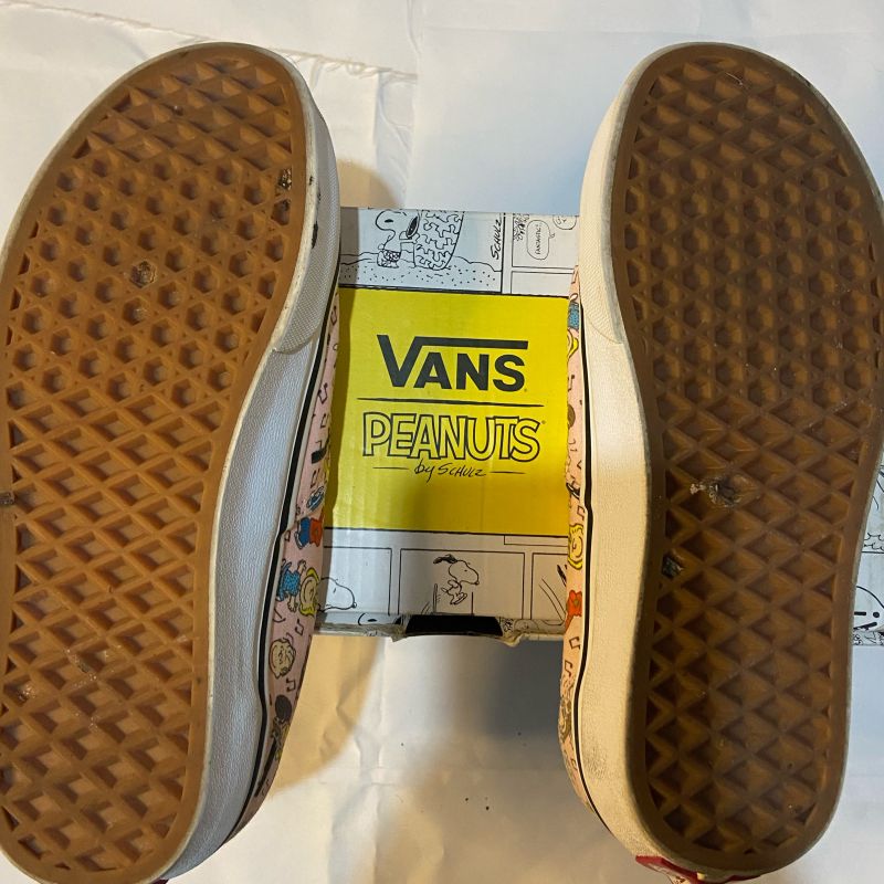 Tenis vans 2025 peanuts rosa