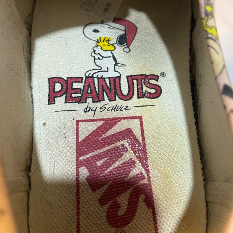 Tenis vans outlet peanuts rosa