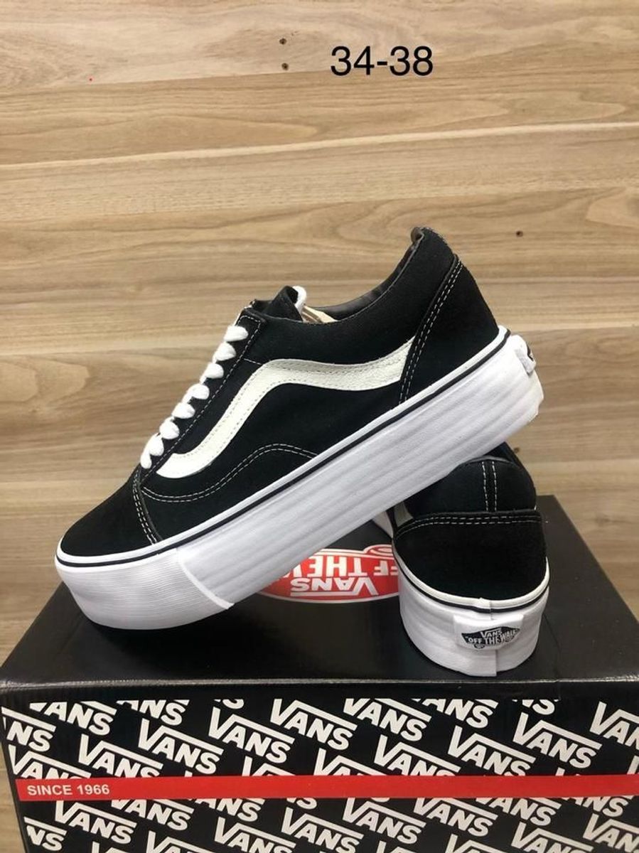 tenis plataforma vans