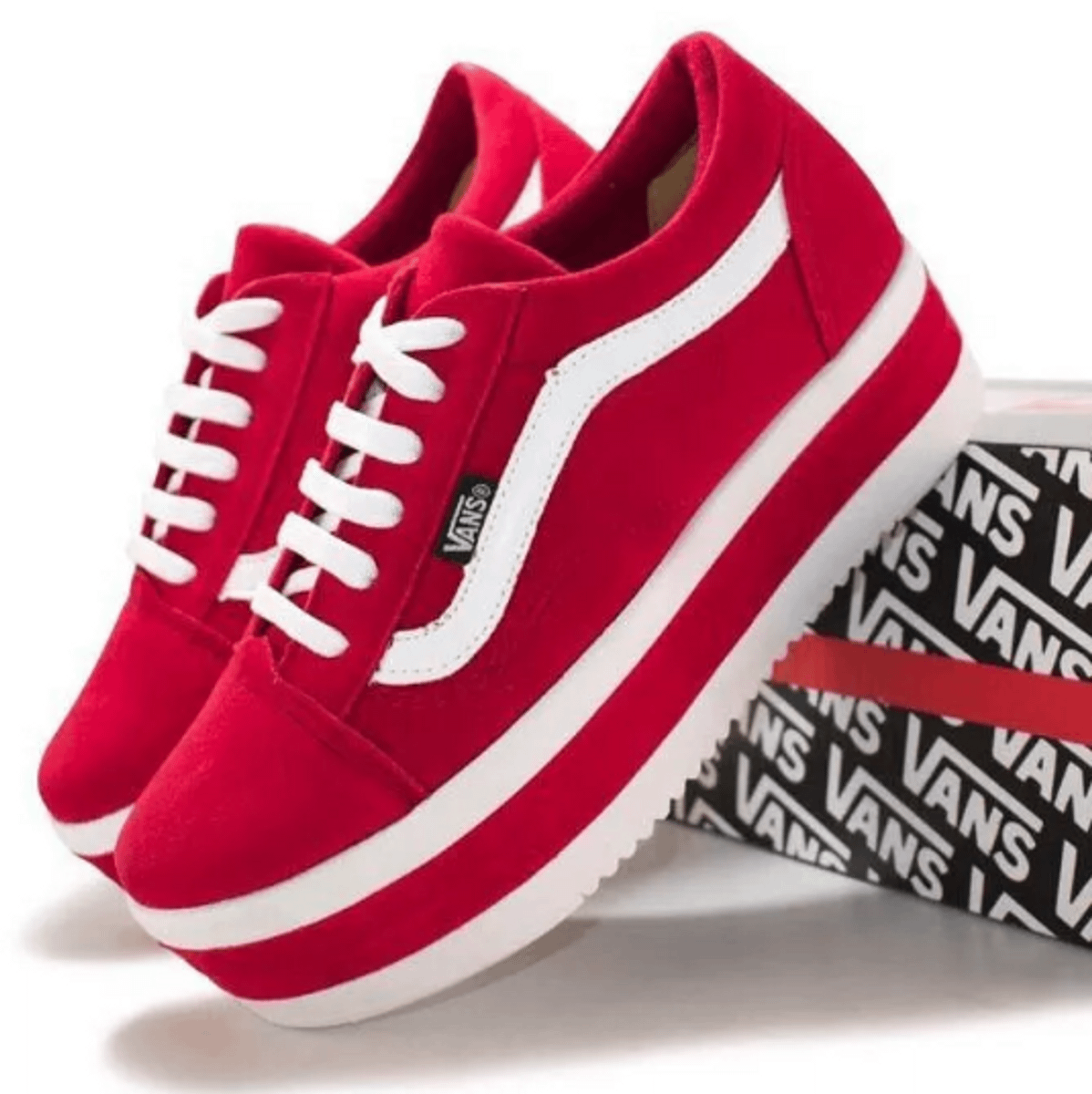 tênis vans feminino plataforma