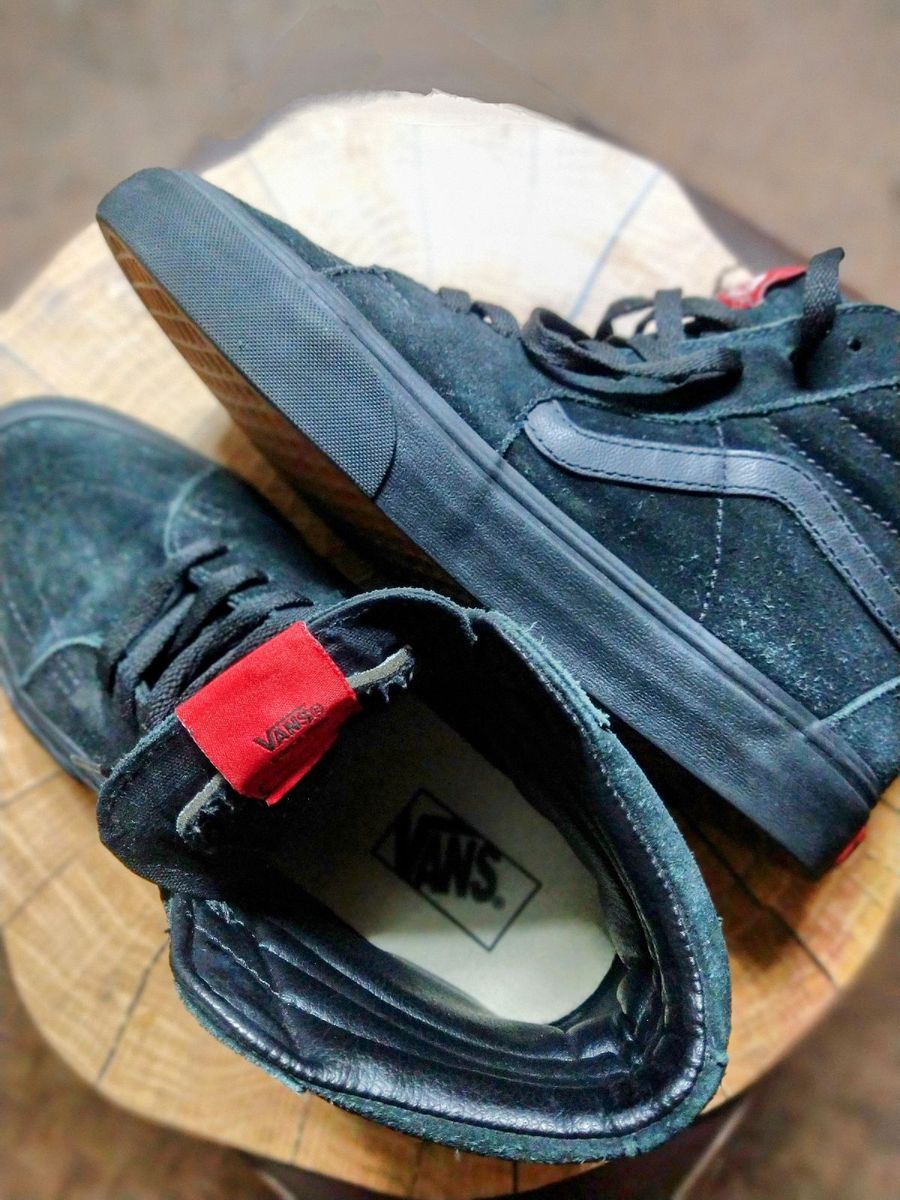 Tenis Vans Preto Cano Alto 39 Vans Usado 109307381 enjoei