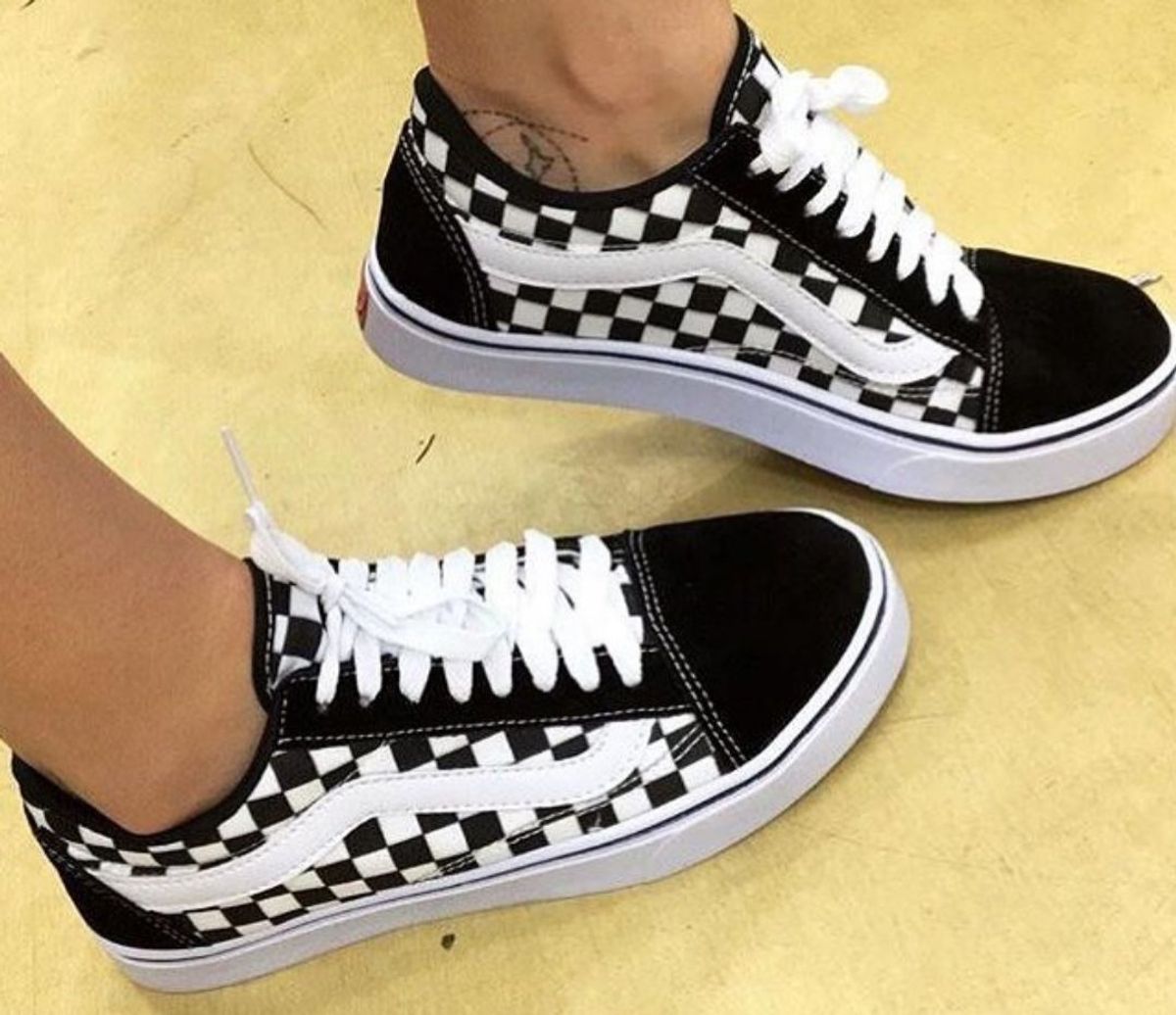 tenis vans feminino quadriculado