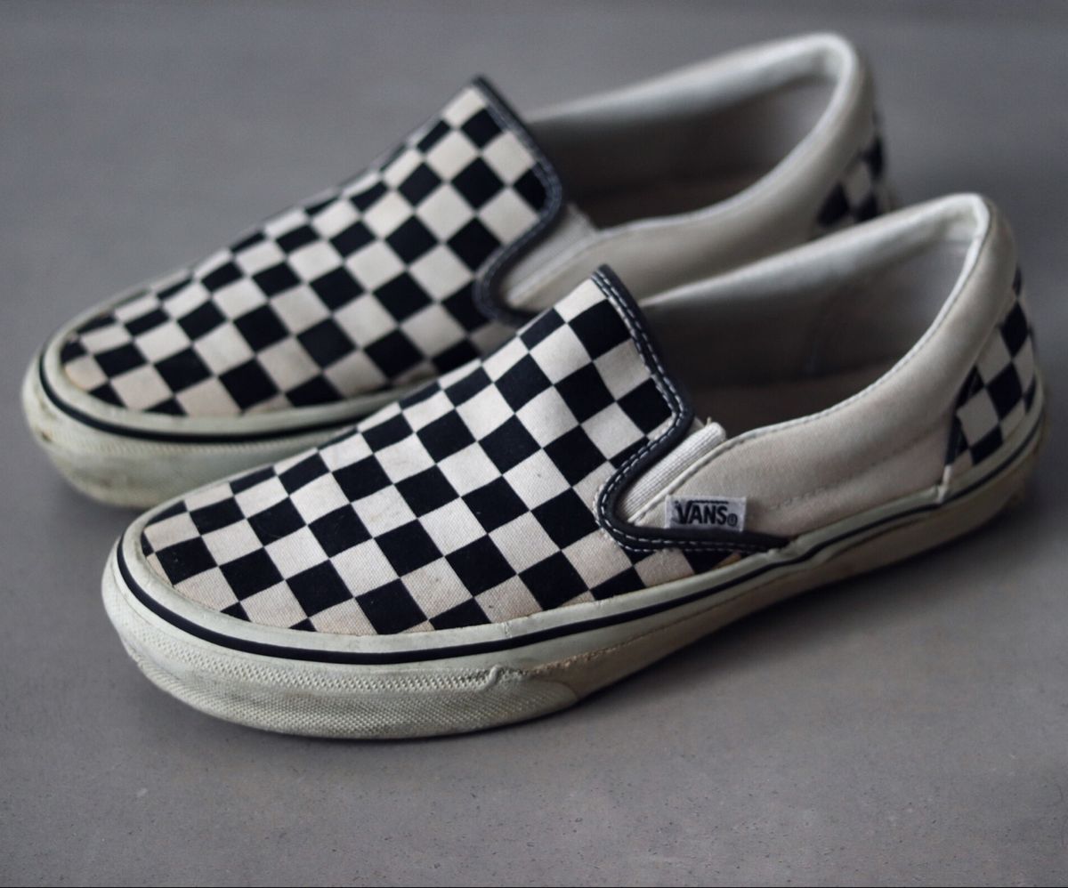 tenis vans quadriculado masculino