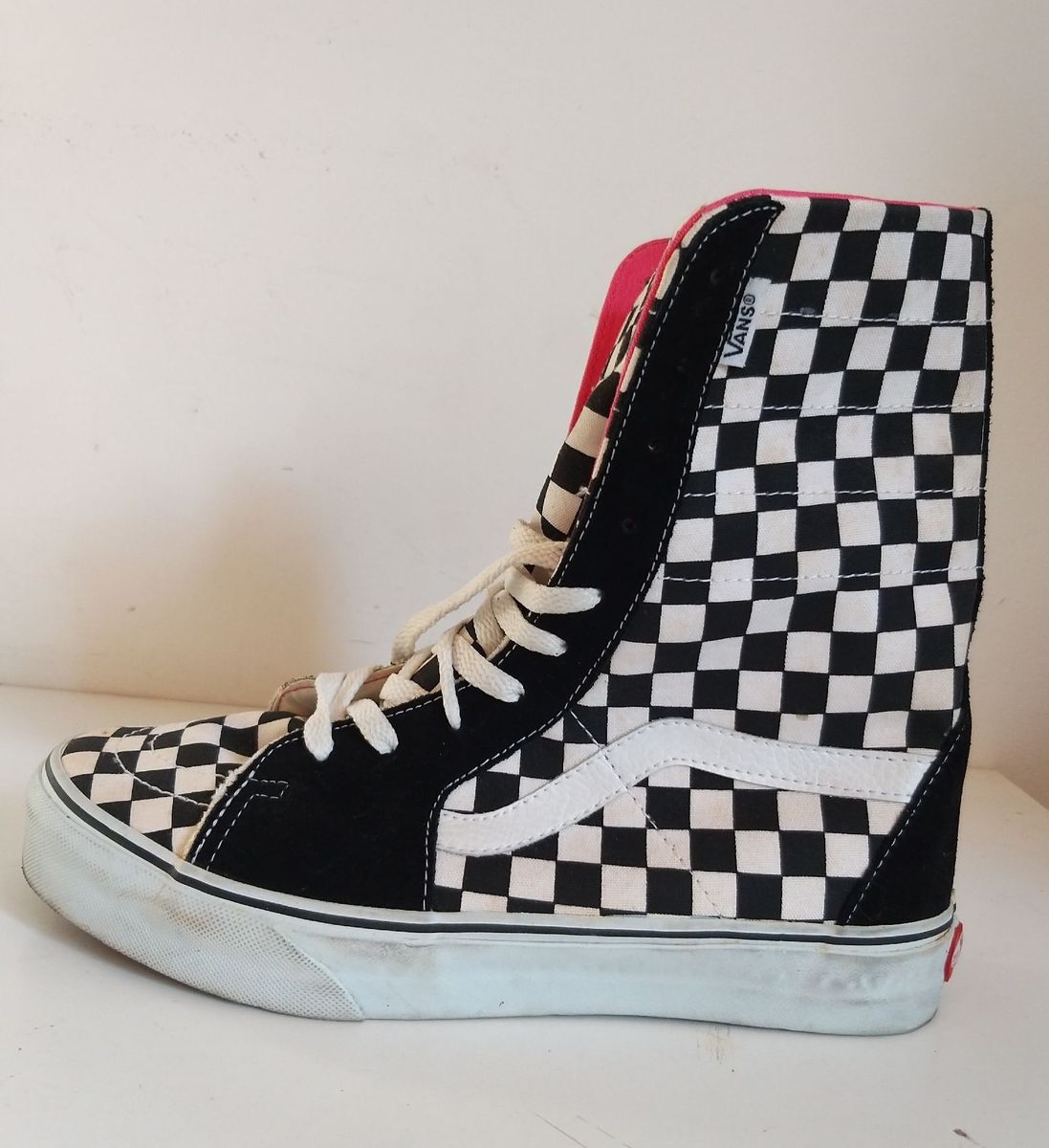 vans quadriculado feminino