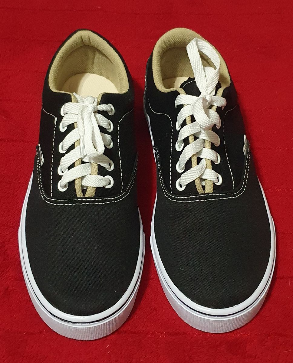 tenis vans preto feminino replica