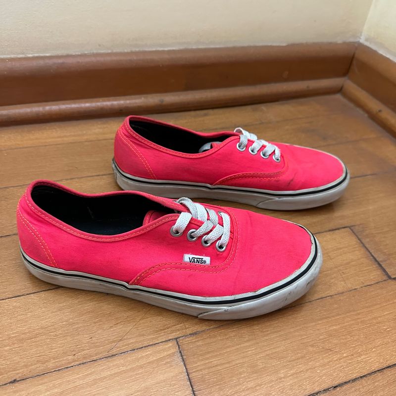 Vans rosa outlet fosforescente