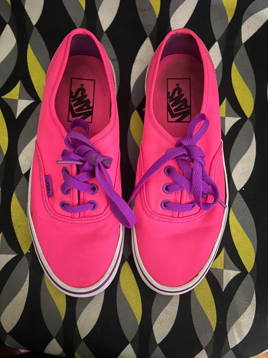 Vans shop rosa fluorescente