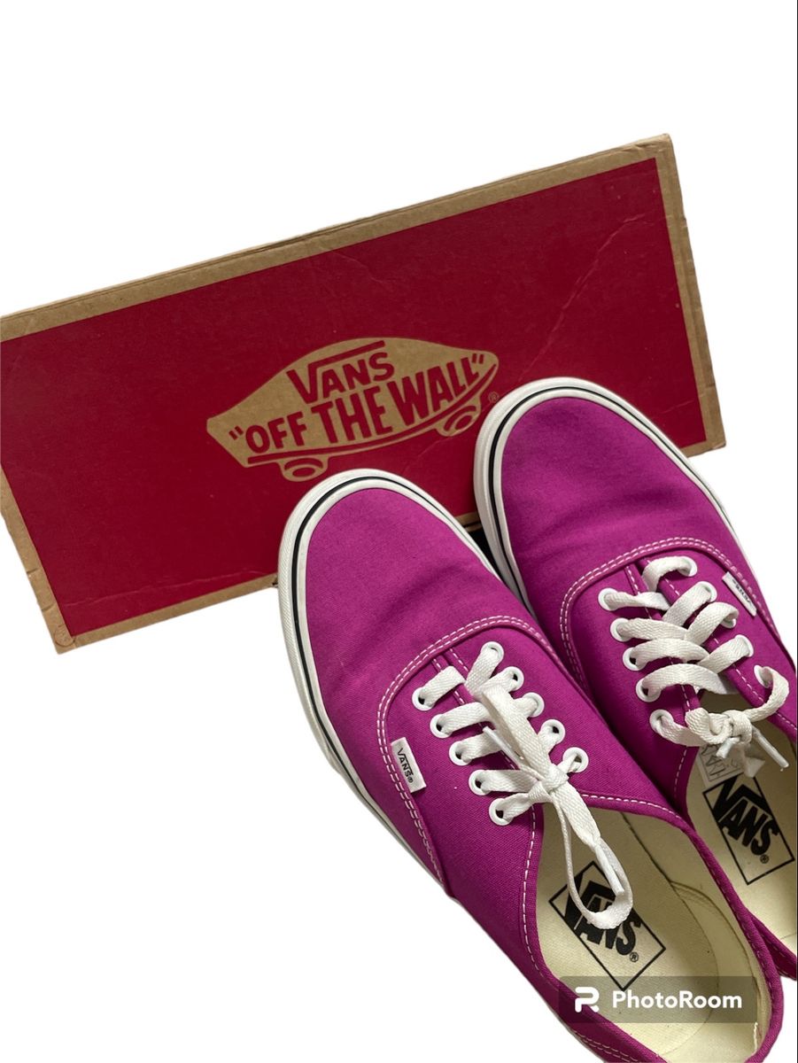 Tenis vans shop rosa masculino