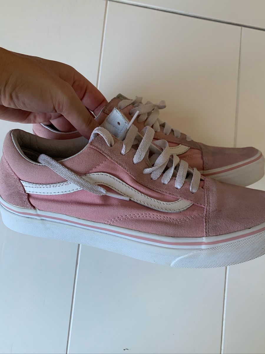 Tênis Vans Rosa | Tênis Feminino Vans Usado 68093003 | enjoei