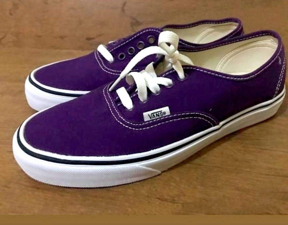 tenis vans roxo masculino