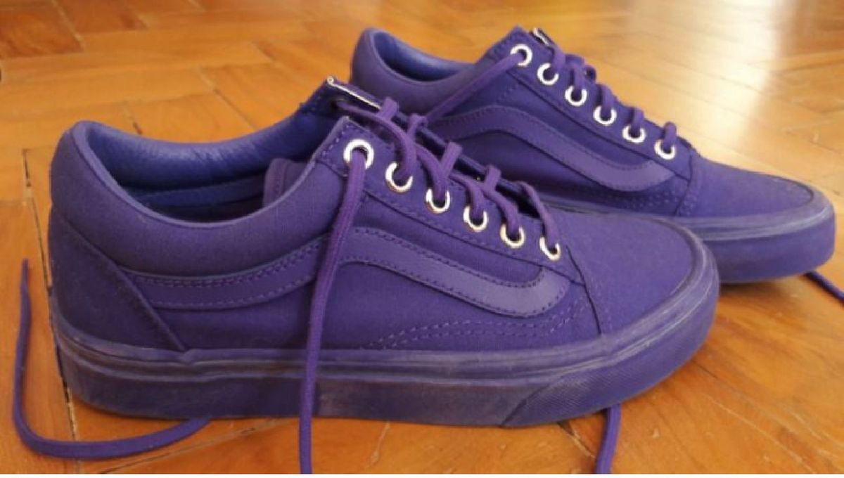vans roxo feminino