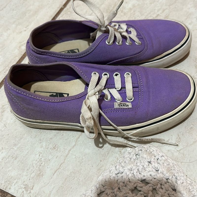 Tênis Vans Roxo Authentic Vans Usado 104624740 enjoei