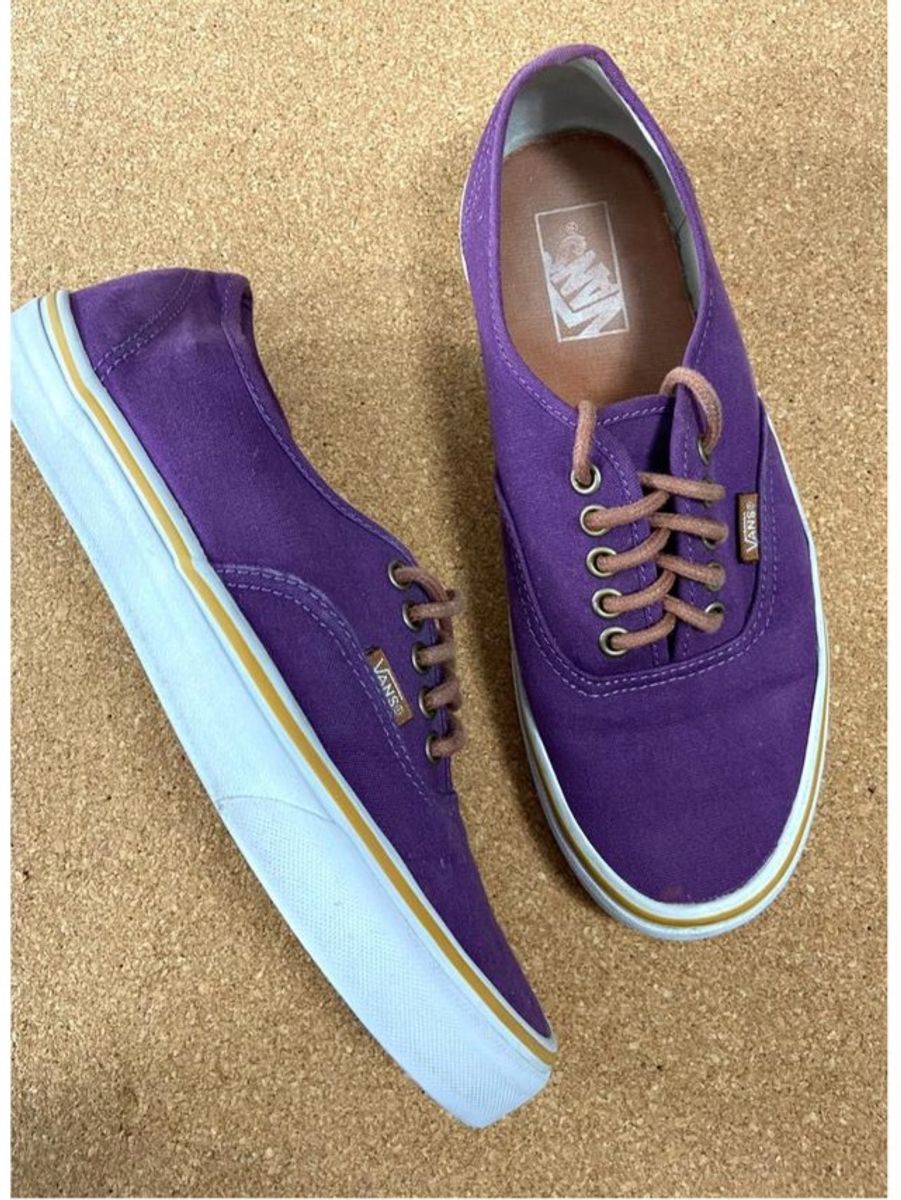 Tênis Vans Roxo | Tênis Feminino Vans Usado 50987887 | enjoei