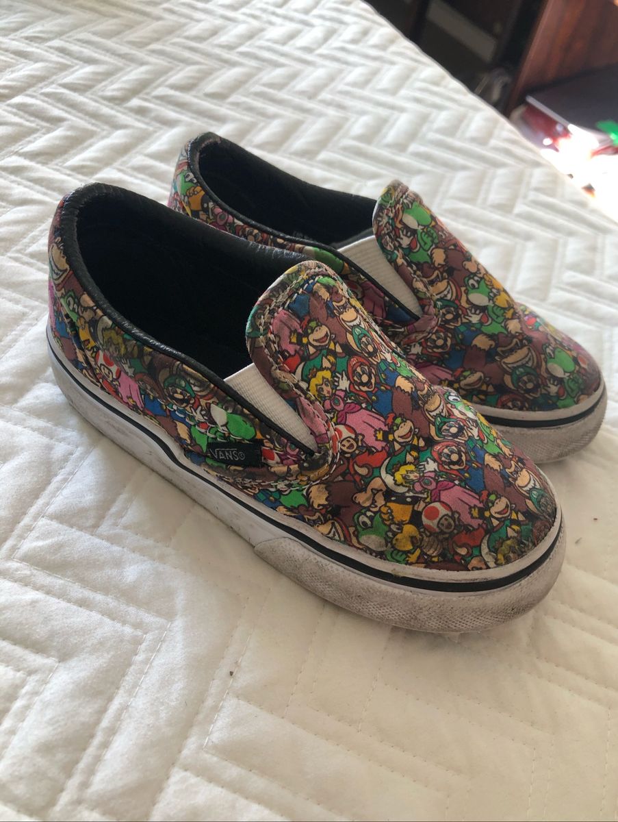 tenis vans mario bros