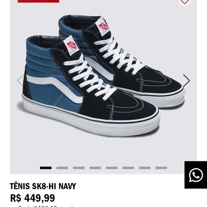 Tênis Sk8-Hi Navy