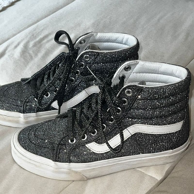 Tênis Vans Sk8-Hi com Glitter Tênis Feminino Vans Usado 92484836