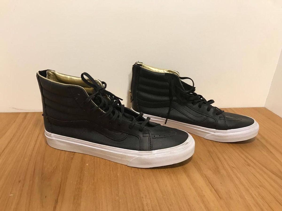 vans sk8 hi couro