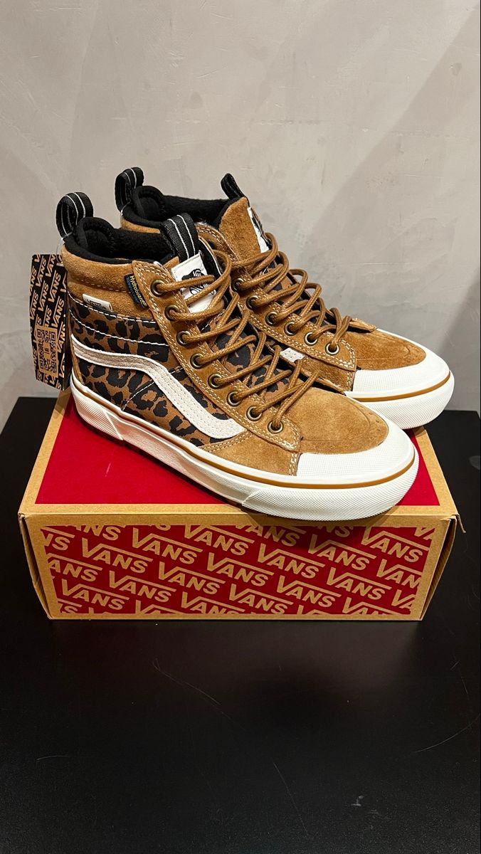 Tênis Vans Sk8-Hi Mte-2 Chipmunk Leopard 39 | Vans Nunca Usado