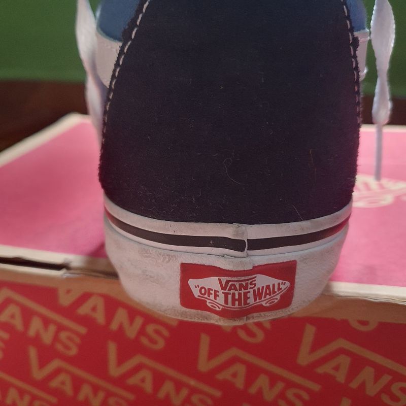 Tênis Vans Sk8 Hi Navy - Azul Marinho - Tamanho 38, Tênis Masculino Vans  Usado 96896145