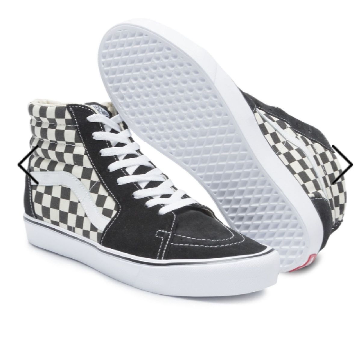 Vans sk8 best sale hi quadriculado