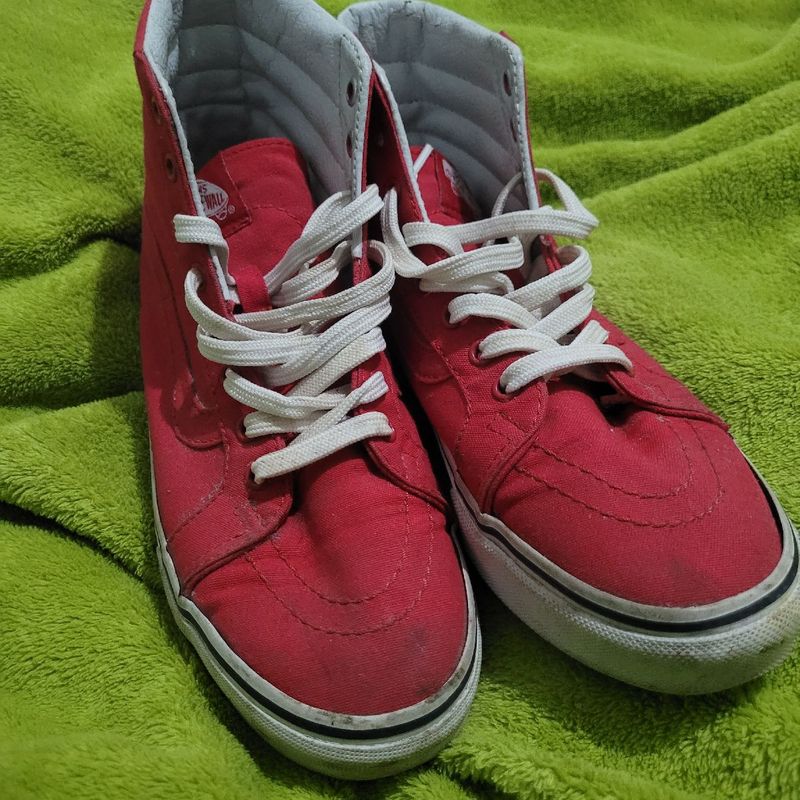 Sk8 best sale hi vermelho