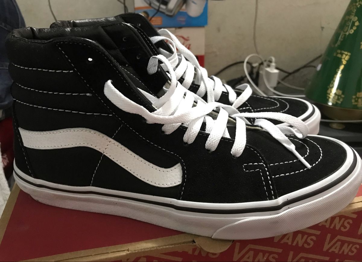 vans old skool preto e branco original