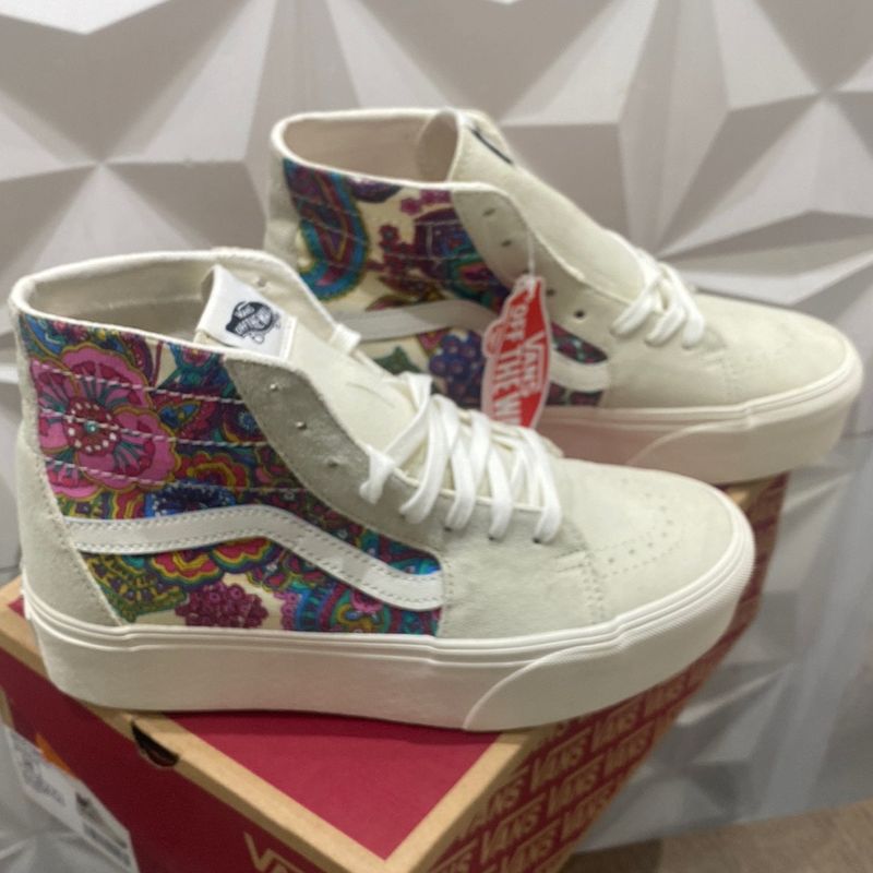 Tênis Vans Sk8-Hi Taperea, Tênis Feminino Vans Nunca Usado 90199338