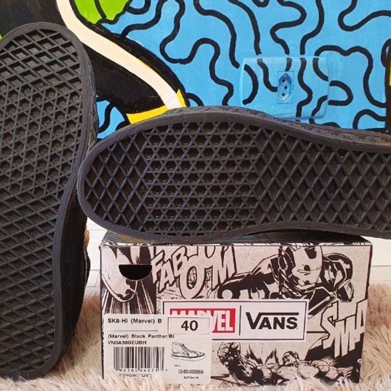 Tenis vans black sales panther