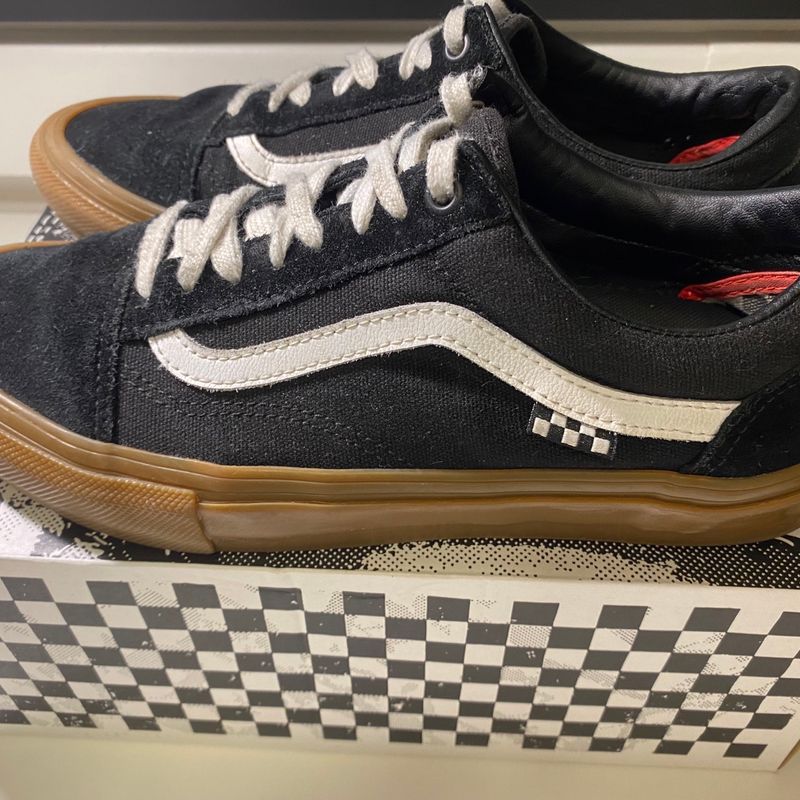 Tênis Vans Skate Old Skool Black Gum