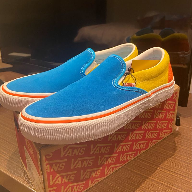 Slip on best sale vans masculino