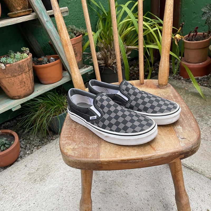 Vans Slip Tenis Vans Quadriculado Original Tênis Vans Slip-On