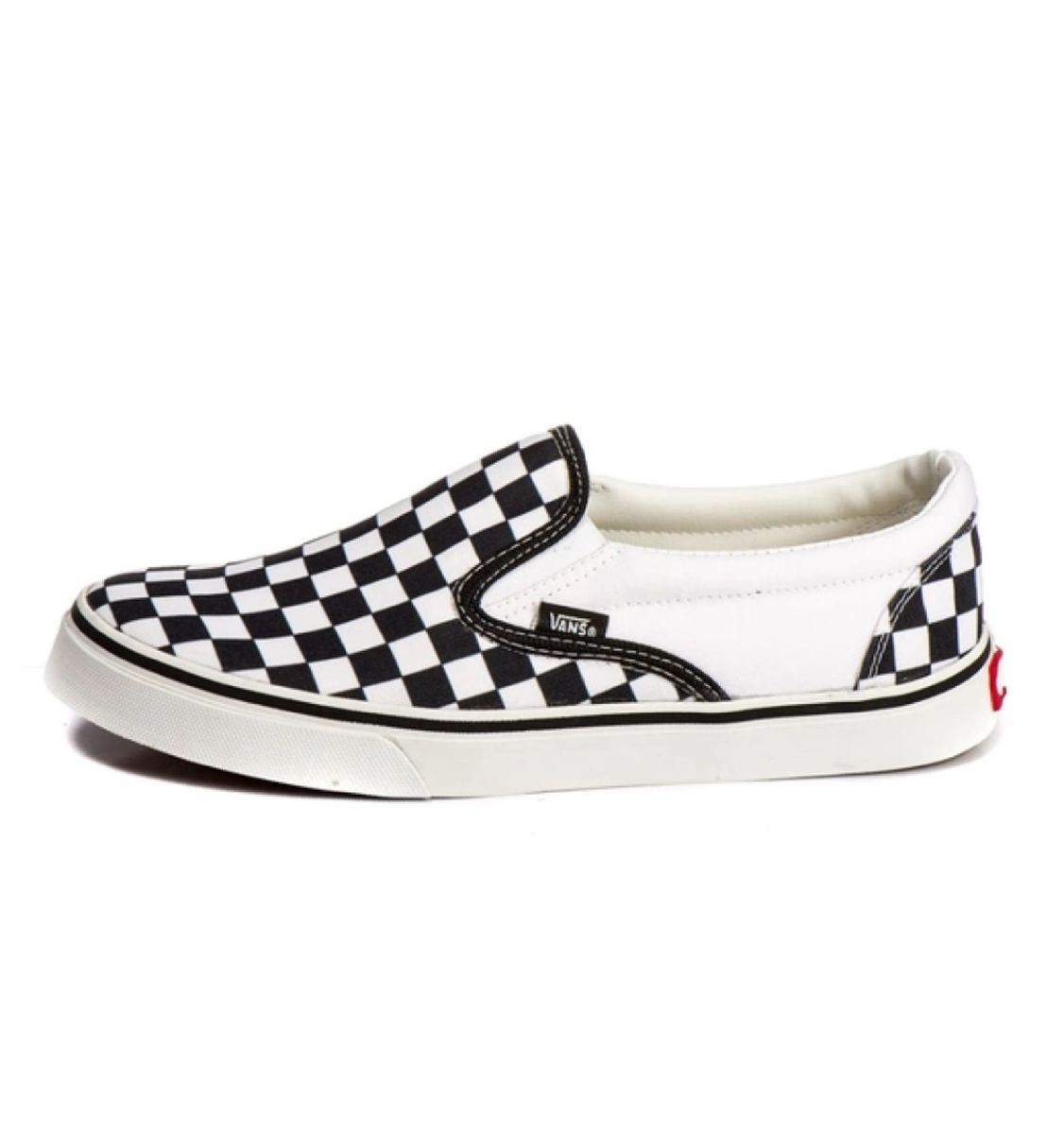 slip on xadrez vans