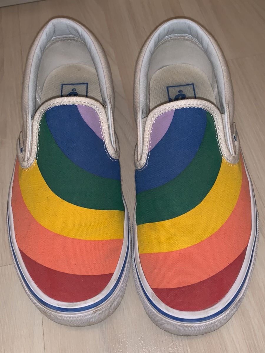 tenis vans rainbow