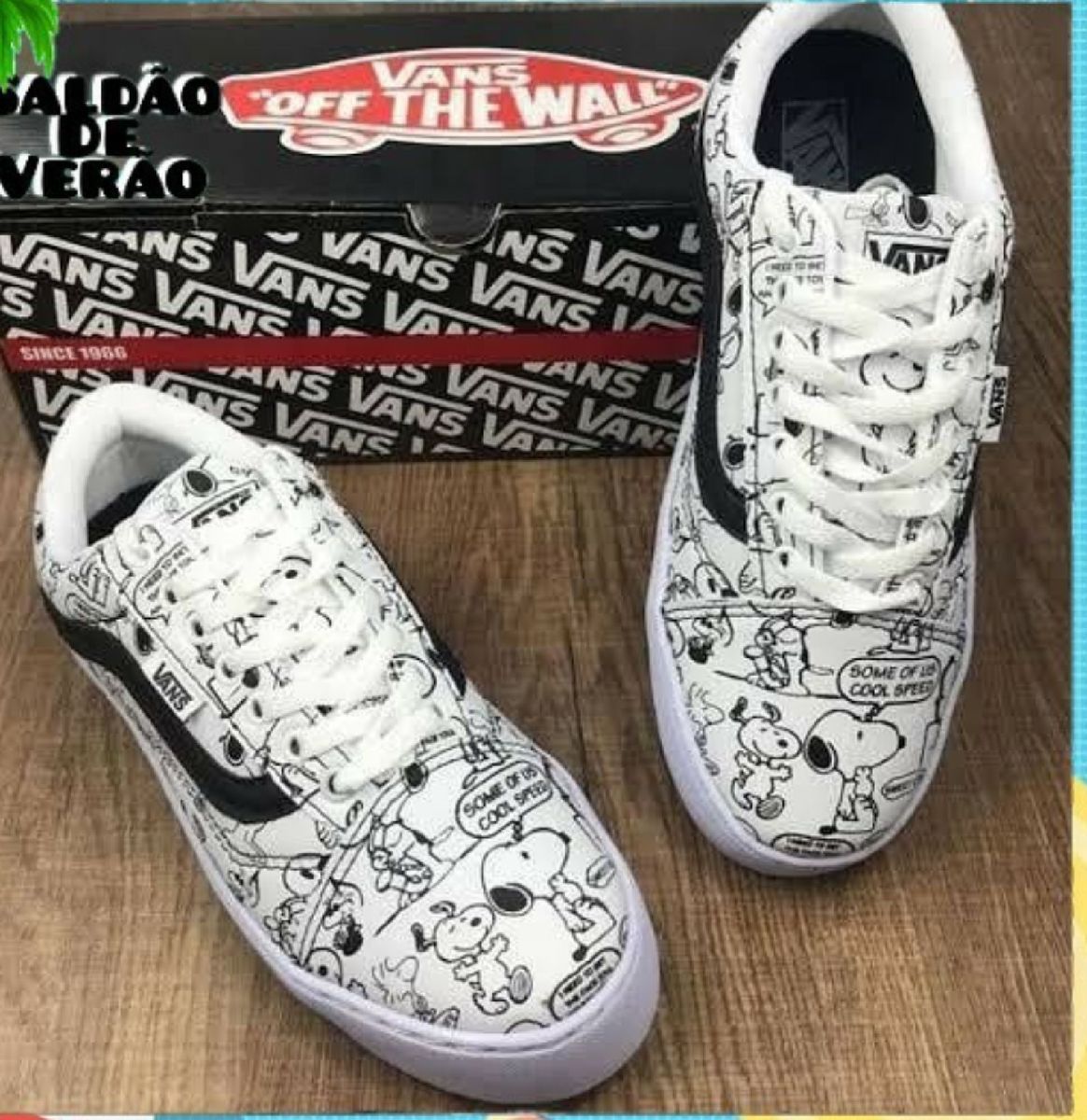 T nis Vans Snoopy T nis Feminino Vans Nunca Usado 50361522 enjoei