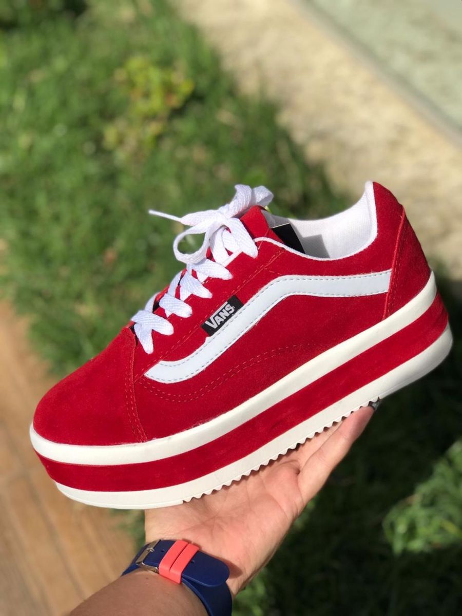 tenis vans sola alta
