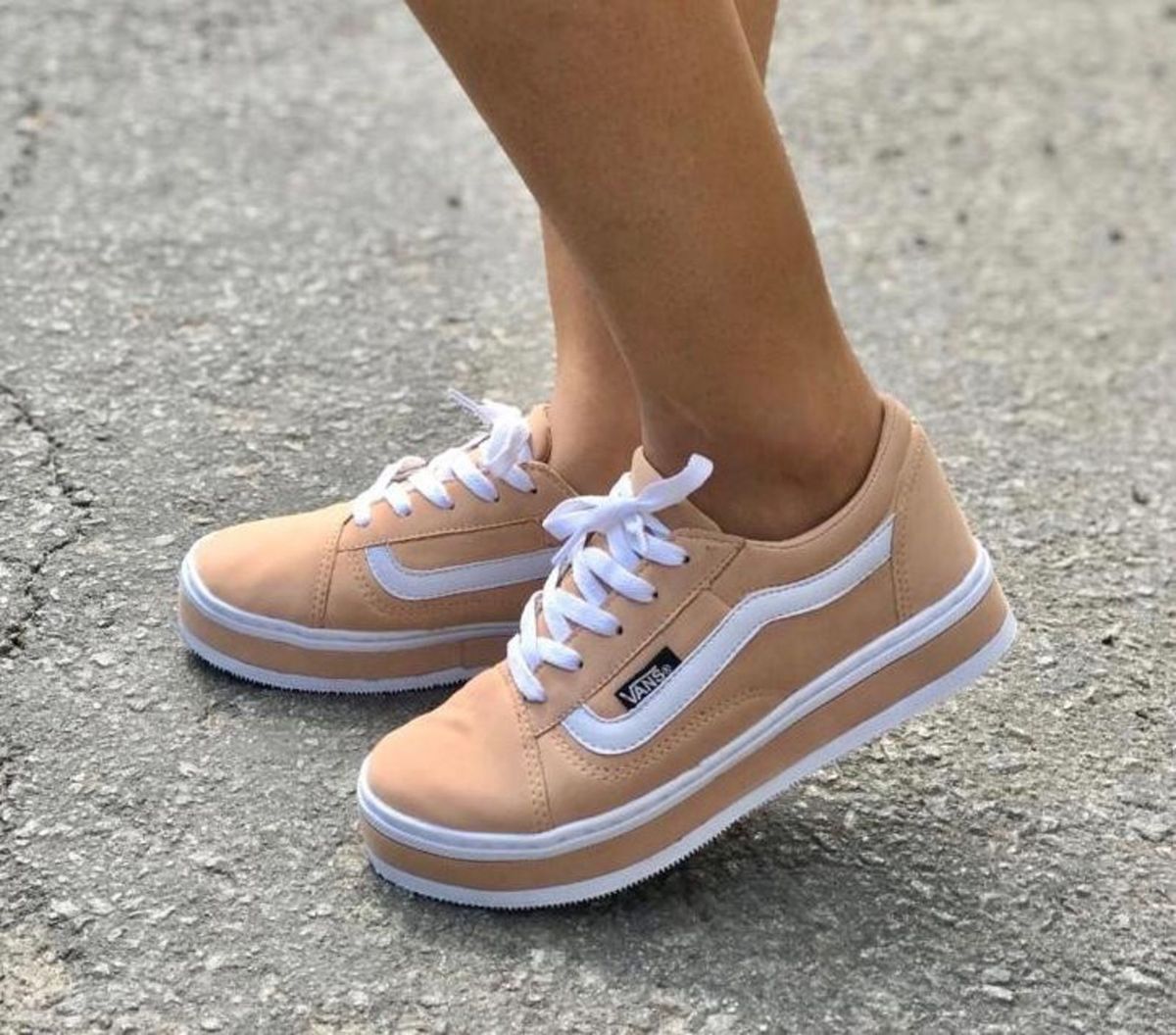 tenis vans sola alta