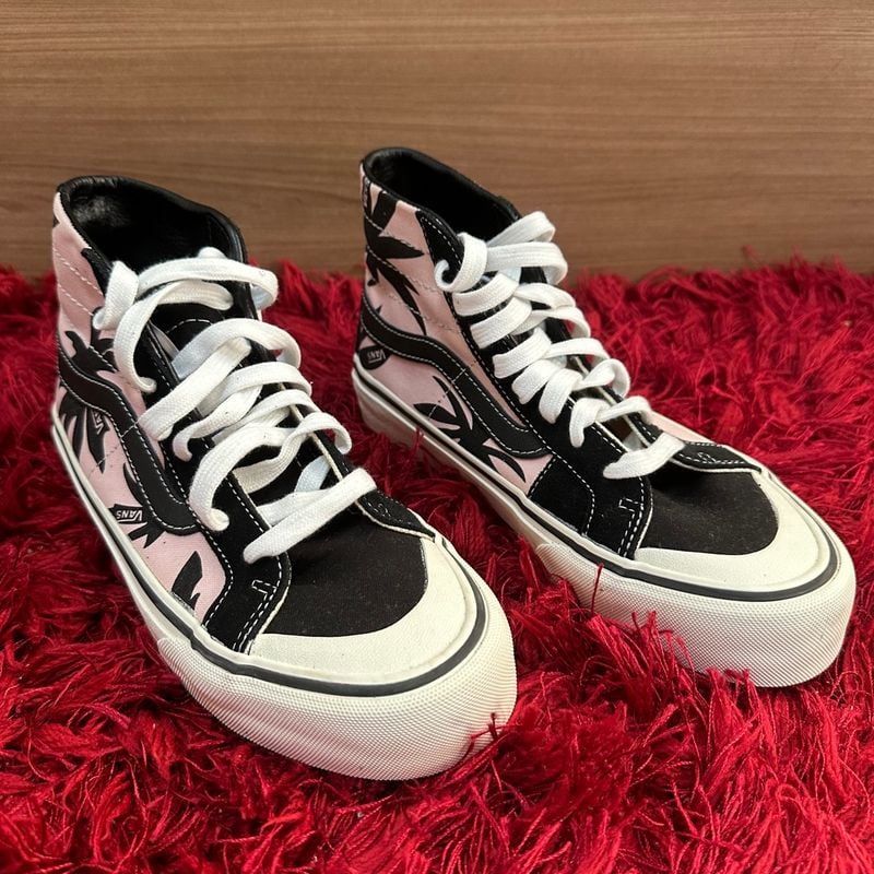 Tênis Vans Super Estiloso, Estampado e de Cano Alto! Nunca Usado e Comprado  Na Loja Oficial Dos Eua | Tênis Feminino Vans Nunca Usado 95224926 