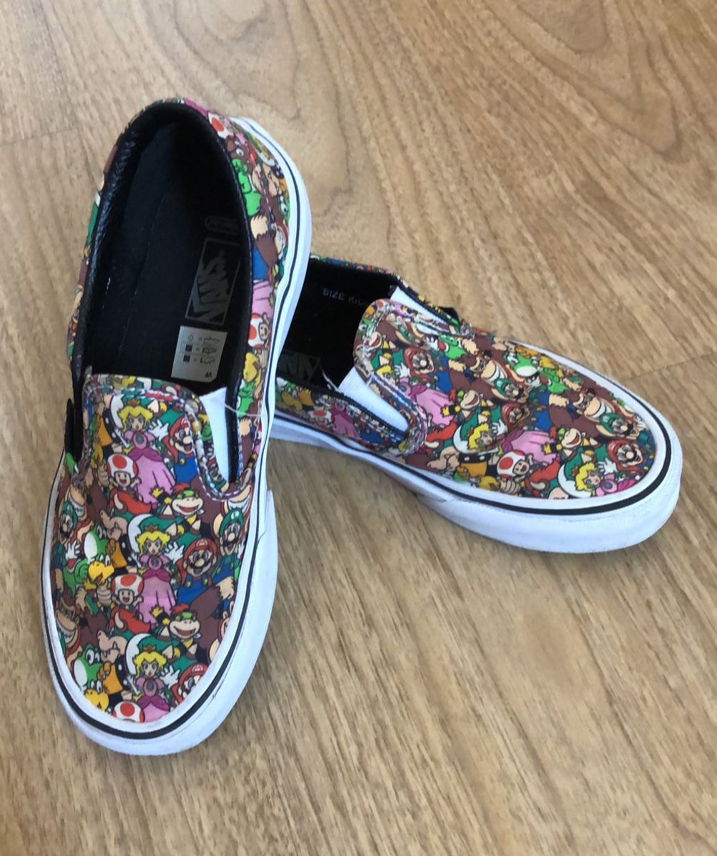tenis vans mario bros