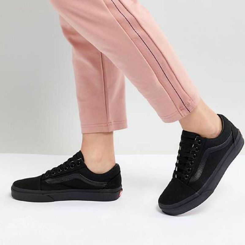 Vans feminino hot sale todo preto