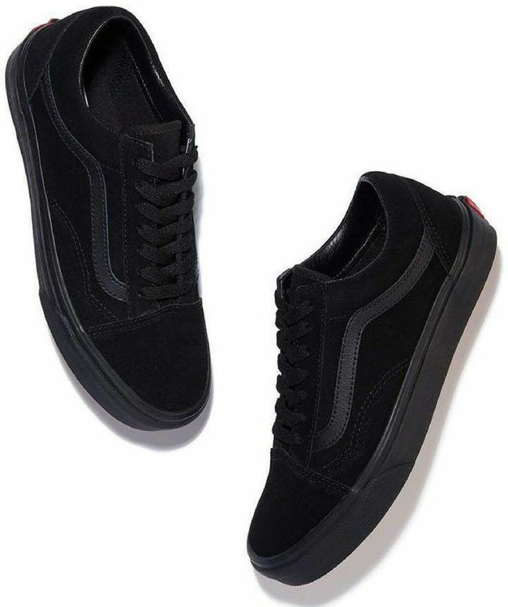 Vans cheap preto veludo