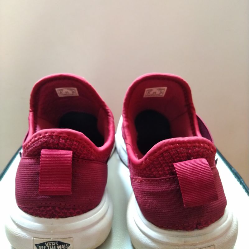 Vans Vermelho Camurça, Tênis Feminino Vans Usado 88742070