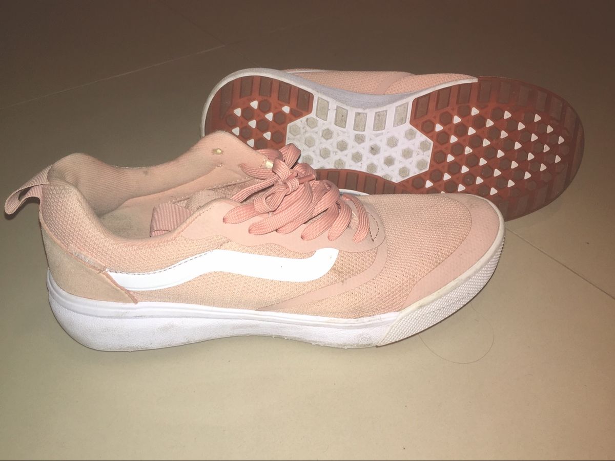 tenis vans feminino salmao