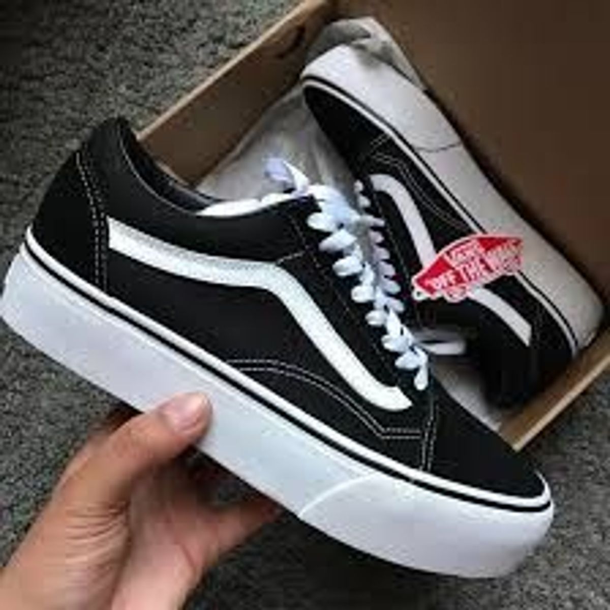 Tênis Vans Unissex Plataforma Oferta Única. | Tênis Feminino Vans Novo