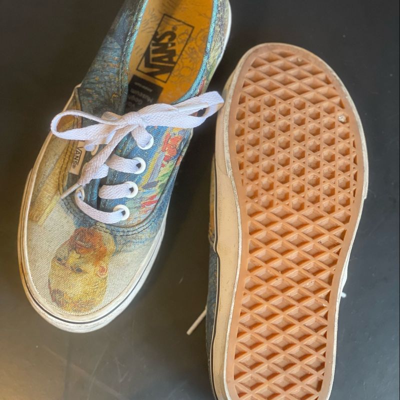 Tenis vans van gogh onde clearance comprar