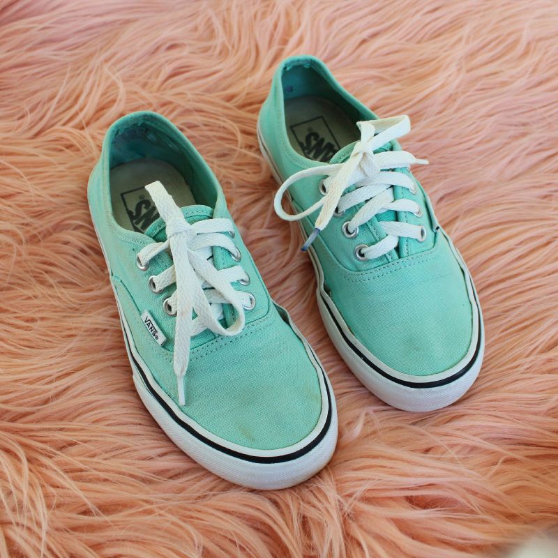 Vans 2024 verde agua