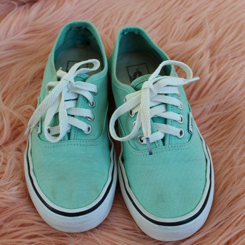 Vans Verde Agua, Tênis Feminino Vans Usado 85871482